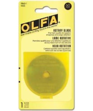 Olfa Rotary Blade Refill 60mm 1 Pack RB60-1 (2-Pack)