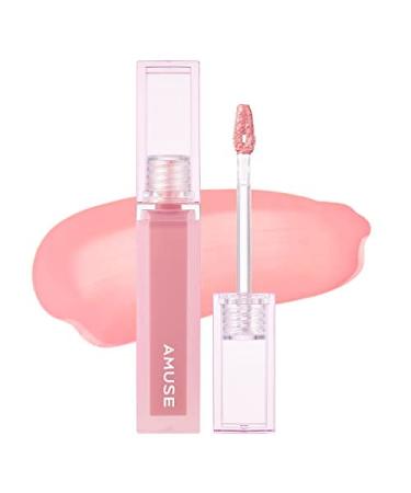 AMUSE OFFICIAL DEW TINT  Genuine Product  Korean Cosmetic  Makeup  Lipstick  Tint  Glossy  Vegan (13 DEW BOKSOONGA)