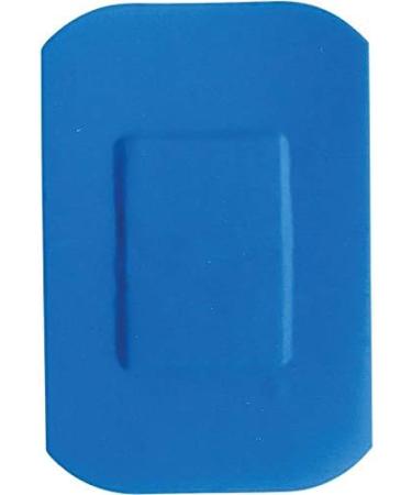 HypaPlast Blue Catering Plasters (Pack of 100) - 7.2x5cm | Ideal for Food Safety & Hygiene in Catering - Buy Online on GoSupps.com