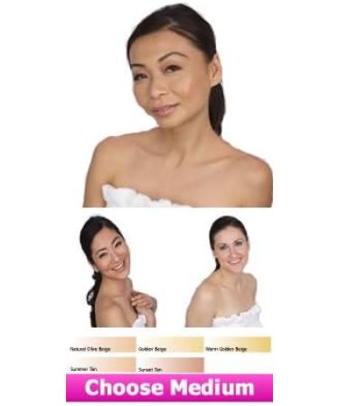 Glam Air Airbrush M5 Natural Olive Beige Matte Foundation Water-based Makeup (Ideal for Normal to Oily Skin) (0.25 oz) - Buy Online on GoSupps.com