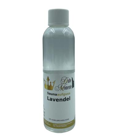 Sauna infusion concentrate lavender - 250ml in PET bottle with dropper cap lavender 250ml
