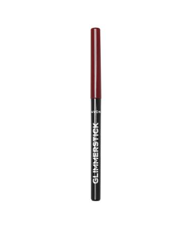 Avon Cosmetics Ltd Avon Glimmerstick Lip Liner Red Brick enriched with vitamin E for soft gliding and defined lips Red Brick 035 g 1er Pack