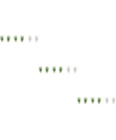 Gleavi 9 pairs glasses nose brick sunglasses sunrbille nose pads made of silicone for glasses Self-adhesive nose pads for glasses anti-glasses glasses pad made of glass jade accessories different colors x 3 pieces 1.5x0.3cmx3pcs