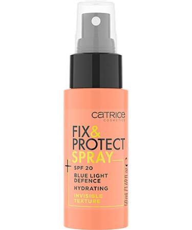 Catrice Fix & Protect Facial Spray 50ml | Quick-Drying Translucent Vegan Fixing Spray for Combination Skin - Buy Online on GoSupps.com
