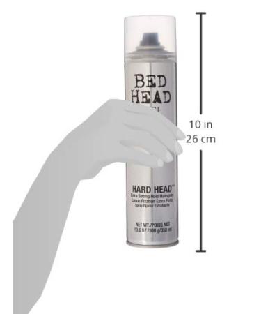 Bed Head Hard Head Spray TIGI Hair Spray Unisex 10 oz (Pack of 2) 10 Ounce (Pack of 2) - Buy Online on GoSupps.com