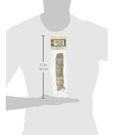 White Sage Smudge Wand - Large 6-7 Inch Native American Incense | Sage Spirit - Buy Online on GoSupps.com