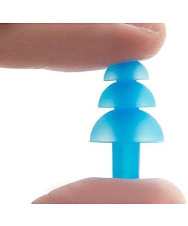 Waterproof Silicone Earplugs - 5 Pairs (10PCS) for Swimming and Sleeping - Buy Online on GoSupps.com