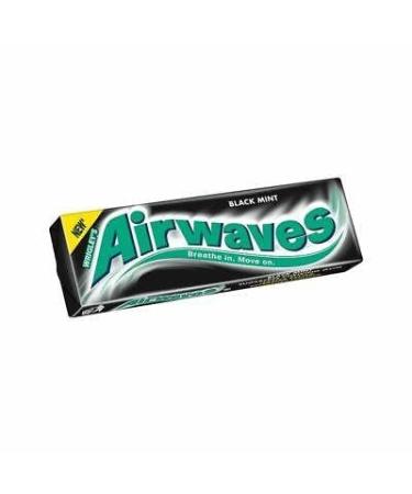 Armona Trading LTD Wrigley's Airwaves Chewing Gum - Black Mint Sugar Free 14g Pack of 5 - International Shipping Available - Buy Online on GoSupps.com