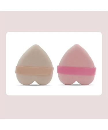 Heart-shaped Velvet forFacial Face Makeup Puff Cosmetic Makeup Cotton Sponge Puffs Make Up Tools (Color : Skin) - Buy Online on GoSupps.com