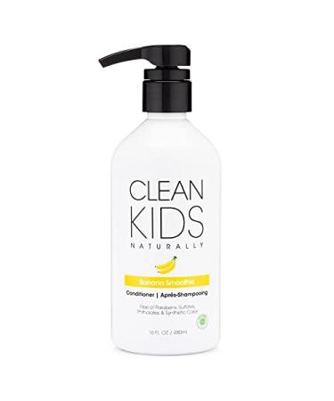 Clean Kids Naturally Banana Smoothie Conditioner, 16 oz - Buy Online on GoSupps.com