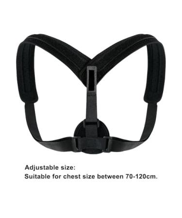 Posture Corrector and Back Brace for Women Men Back Straightener Prevent Hunchback Adjustable Back Posture Correction Belt for Body Correction-Neck Shoulder Waist & Upper Back Pain Relief (Black x 2 One Size) One Size Black x 2 - Buy Online on GoSupps.com