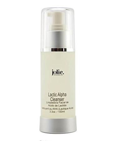 Jolie Lactic Alpha Facial Cleanser - Light Foaming Gel Face Wash Oily/Combination Skin