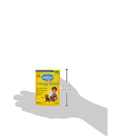 Hyland's 4 Kids Allergy Relief Tablets - Natural Safe Allergy Medicine for Children, 125 Count - Buy Online on GoSupps.com
