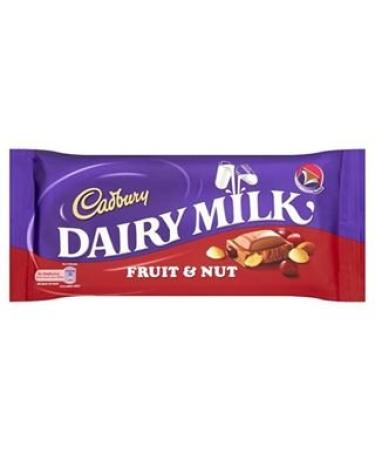 Cadbury Dairy Milk Fruit & Nut Bar 200g