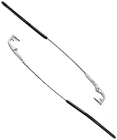 Vekker Yewear Leg glasses accessories 1 pair of metal glasses replacement 1-hole repair sentence for borderless glasses glasses bars silver