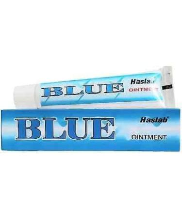 Haslab Blue Ointment (25g) + Free Ujala Eye Drops | Effective Relief for Skin Irritation - Buy Online on GoSupps.com