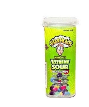 Warheads Warheads Extreme Sour Hard Candy Mini 49g (Pack of 18)