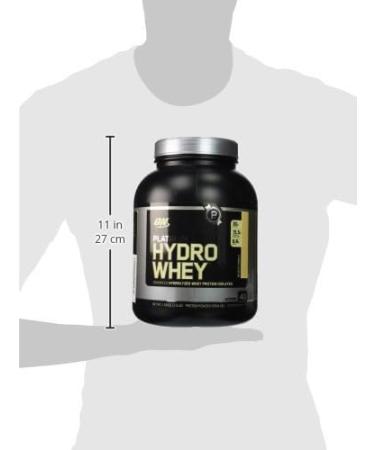 Buy Optimum Nutrition 100% Platinum Hydro Whey Velocity Vanilla 3.5lb - Premium Protein Powder for Muscle Recovery - International Shipping Available - Buy Online on GoSupps.com