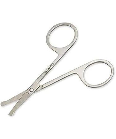 U-K 3-Piece Stainless Steel Grooming Scissors Set - Eyebrow, Nose Hair, Beard Cutter - Precision Makeup Tools - Buy Online on GoSupps.com