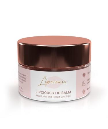 Lipciouss Lip Balm for Hydration Coconut Oil Beeswax Rosehip Oil Minerals Overnight Treatment