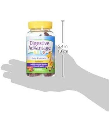 Kids Probiotic Gummies - Natural Fruit Flavor, 60ct | Digestive & Immune Support (Pack of 4) - Buy Online on GoSupps.com
