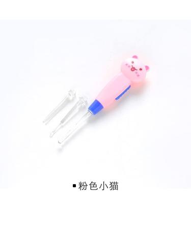 LED Ear Wax Removal Tool with Storage Case - Safe Ear Pick Kit for Adults and Children - Green Frog Design - Buy Online on GoSupps.com
