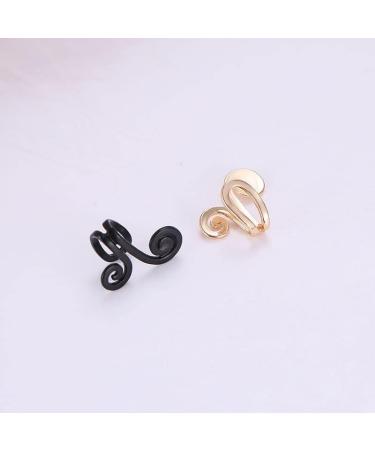 Zunis Acupressure Slimming Earrings Non Piercing Acupressure Earrings for Weight Loss Acupressure Slimming Earrings Ear Cuff Clip for Women Men (Three Pairs) - Buy Online on GoSupps.com