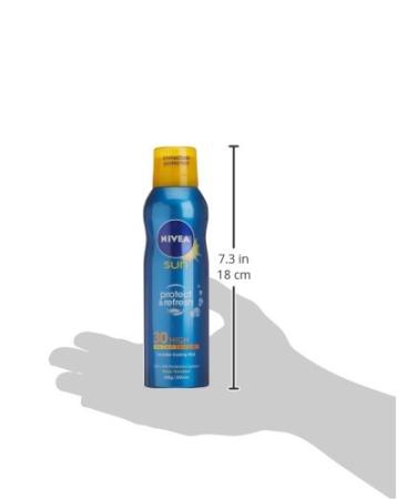NIVEA Protect and Refresh Sun Spray SPF 30 - 200ml | Best Sunscreen for All Skin Types | International Shipping Available - Buy Online on GoSupps.com