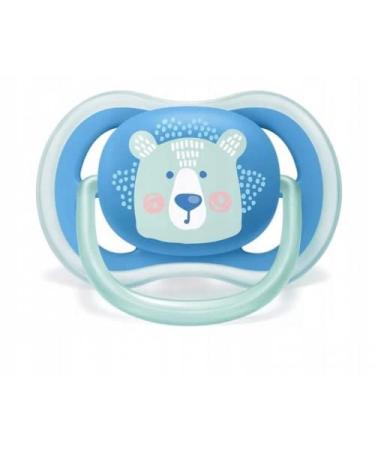 Philips Avent Ultra Air Pacifier for Boys - Paw/Bear Design (6-18 Months) | Comfortable & Safe Soothing Solution | International Shipping Available - Buy Online on GoSupps.com