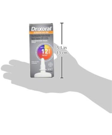 Drixoral Decongestant Nasal Spray Fast and Long Lasting 12 Hour Relief 30ml - Buy Online on GoSupps.com
