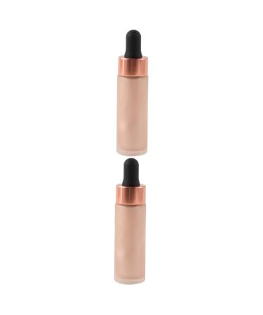 Beavorty 2pcs Bling Eyeliner Shining Eyeliner Glitter Eyeshadow Liquid Foundation Highlight Enhancer