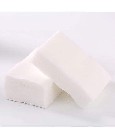 1200 Pcs Square Cotton Pads Makeup Remover & Facial Cleaning Wipes for Skincare | Large Cosmetic & Nail Polish Remover Pads - Buy Online on GoSupps.com