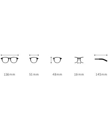 Parwana Round Reading Glasses - Stylish Anti-Blue Light Readers for Men & Women - Glare-Free +100 White - Buy Online on GoSupps.com