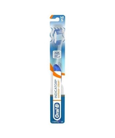 Oral B Indicator Contour Clean Toothbrush  Soft  Number 40 Toothbrush  Pack of 1