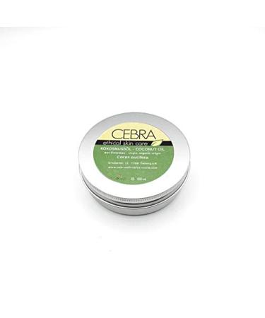 Coconut Oil Skin Vegan Organic Kosher 100 ml by Cebra ethical skincare