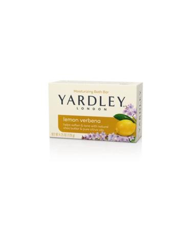 Yardley London Lemon Verbena Moisturizing Bath Bar 4.25 oz - Pack of 1 - Buy Online on GoSupps.com