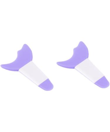 miduoidn 2X Mascara Guard Eyelash Applicator Eyeshadow Compact Size Household Supple No Scratches Auxiliary Woman Supplies Purple - Buy Online on GoSupps.com