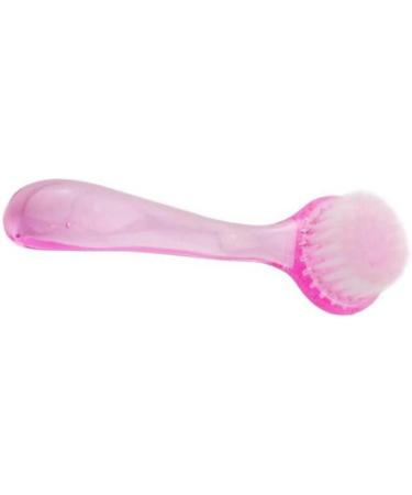 Manual Facial Cleansing Brushes Facial Brush Manual Face Cleansing Brush Superfine Synthetic Hair Brush Handheld Silicon Brush Pink - Buy Online on GoSupps.com