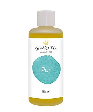 Pure massage oil 150 ml - lucky handles