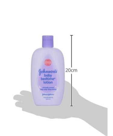 Johnson's Bedtime Lotion Nighttime Moisturizer 15 Fl. Oz. - Calming Formula for Restful Sleep - Buy Online on GoSupps.com
