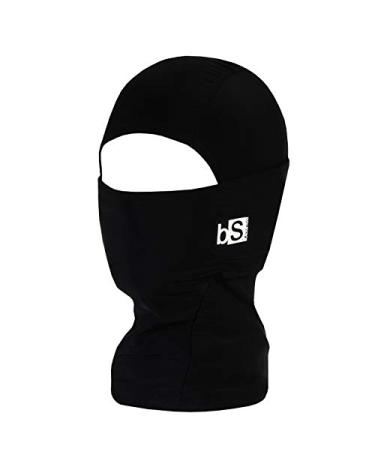 BLACKSTRAP Kids The Hood Dual Layer Cold Weather Neck Gaiter and Warmer for Children (Black)