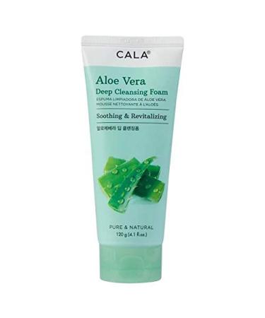 Cala Aloe vera deep cleansing foam 4.1 fluid ounce  4.0999999999999996 Fl Ounce