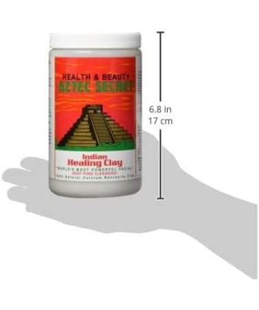 Aztec Secret Indian Healing Clay 2 lb Deep Pore Cleansing Facial & Body Mask The Original 100% Natural Calcium Bentonite Clay Version-1 907.18 g (Pack of 1) Indian Healing Clay 2LB - Buy Online on GoSupps.com
