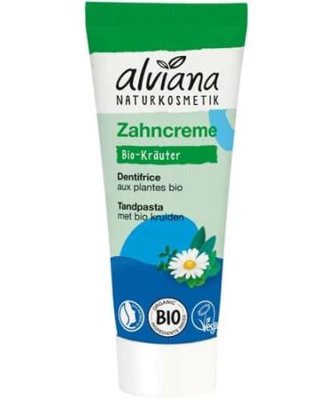 Alviana alviana Organic herbal toothpaste 75 ml (0.08 l)