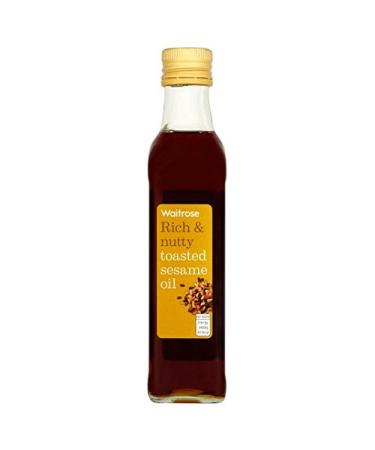 Waitrose Toasted sesame oil 250ml