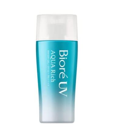 Aqua Rich UV Gel Sunscreen SPF50+ PA++++ - Water & Sweat Resistant 2 x 90 ml | Made in Japan - Best International Shipping - Buy Online on GoSupps.com