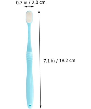 Minkissy 4-Piece Wangan Hair Toothbrush Set - Extra Soft Manual Tooth Cleaning Brushes | Portable & Ideal for Women | International Shipping Available - Buy Online on GoSupps.com