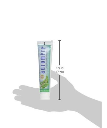Auromere Herbal Toothpaste Fresh Mint - 4.16 oz (75 ml) | Natural Oral Care for Healthier Teeth | International Shipping Available - Buy Online on GoSupps.com