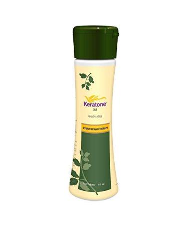 Keratone Oil: Ayurvedic Hair Therapy Oil for Scalp Nourishment & Hair Revitalization - 100ml | Best International Shipping Available - Buy Online on GoSupps.com