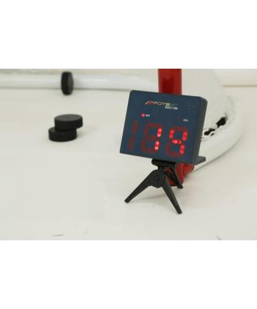 Potent Hockey Training Speed Radar Gun 2.0 with App Support - Measure Shot Speed for Hockey, Baseball, Tennis, Golf - iOS Compatible - Buy Online on GoSupps.com